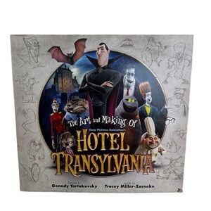 The Art and Making of Hotel Transylvania Hardcover Book by Tracey Miller-Zarneke